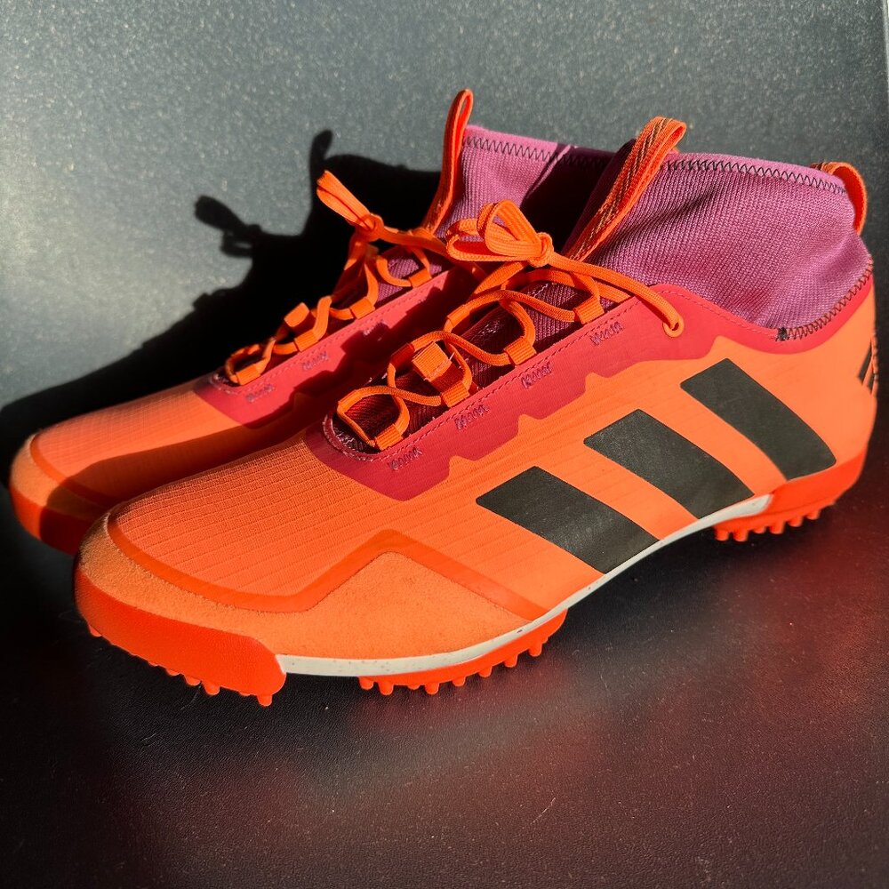 Adidas The Gravel Cycling Shoes Orange GX1665 Men’s 12 Women’s 13 New